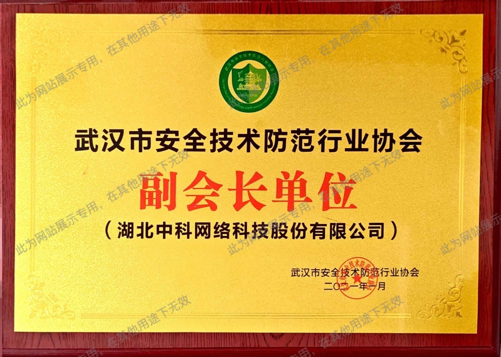 武漢市安全防範技術協會副會長單位